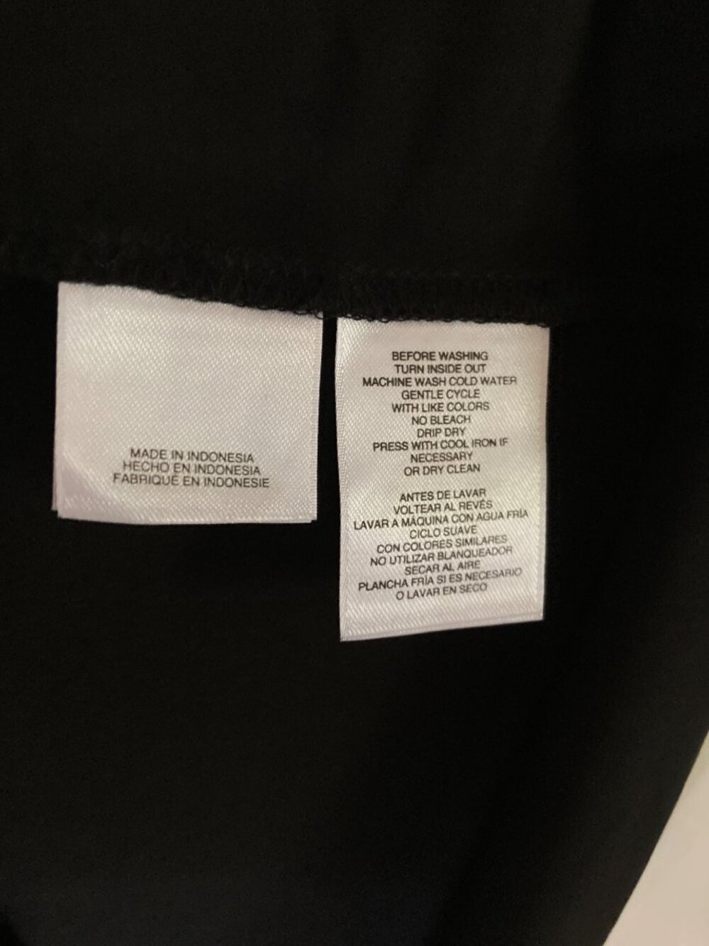 KASPER WOMENS KEYHOLE RING SHORT-SLE BLACK PM NWT - Picture 4 of 6